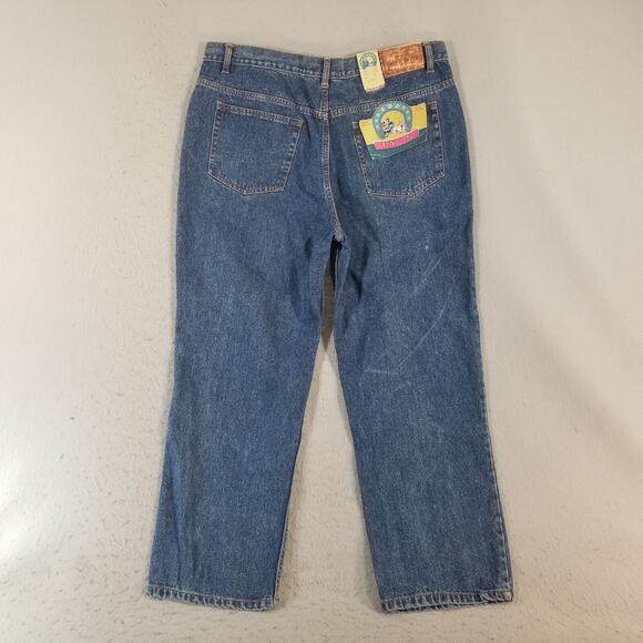 Ly's jeans women's 40 x30 high rise button fly loose baggy retro vintage NEW - Picture 7 of 14